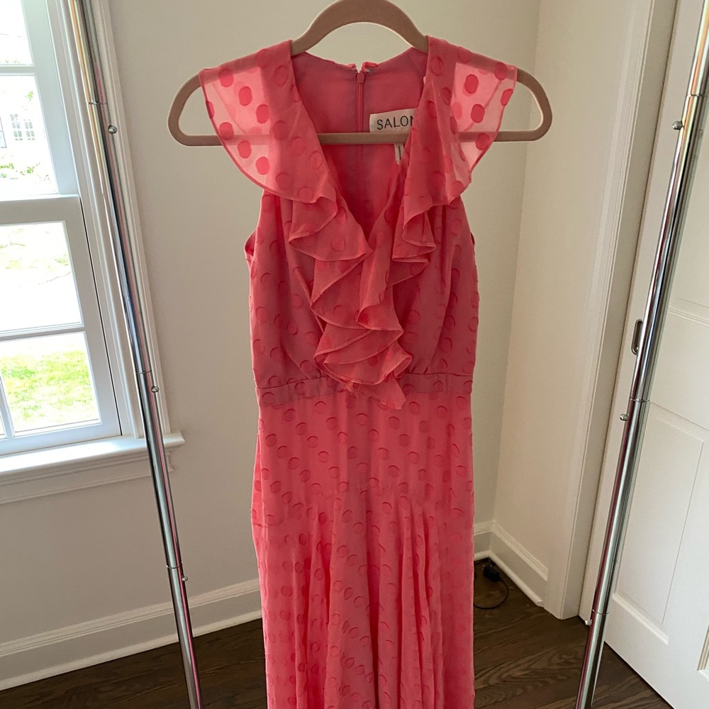 Saloni Pink Dress